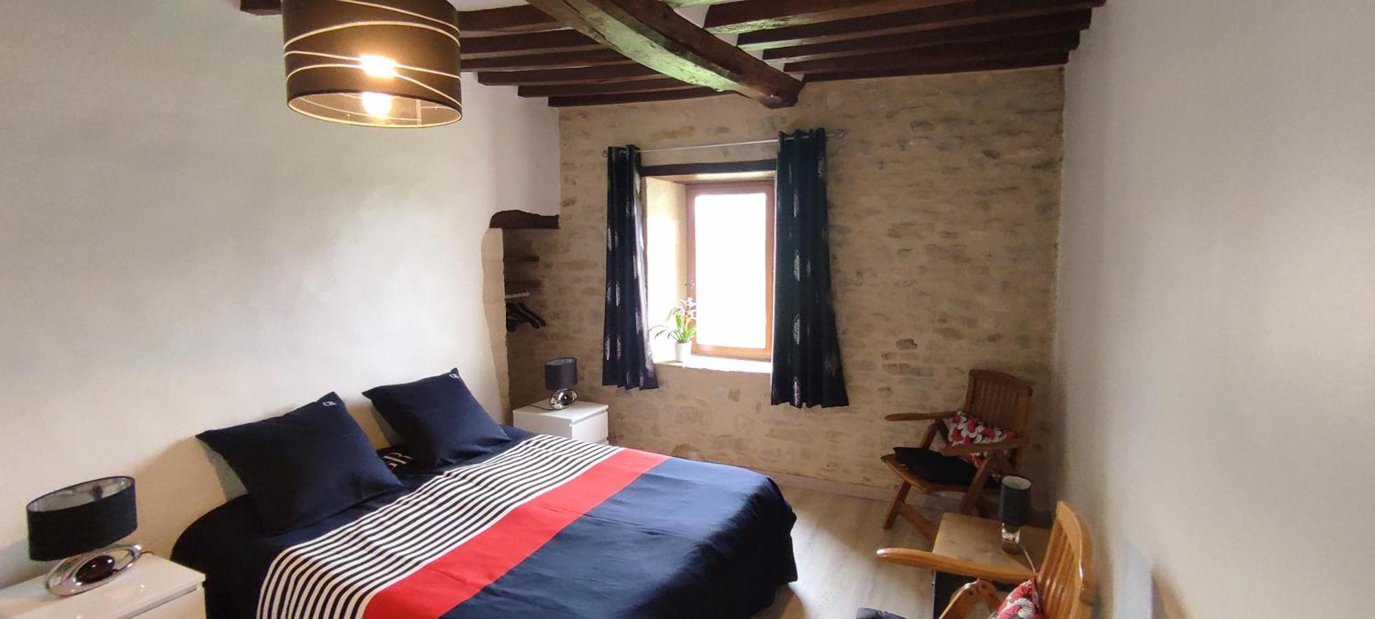 לינה וארוחת בוקר Juaye-Mondaye La Ferme Manoir Saint Barthelemy מראה חיצוני תמונה